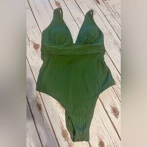 NWT Cupshe Green One Piece Swimsuit